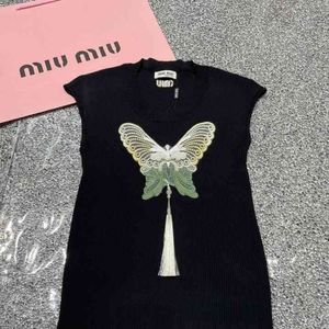 Miu Miu Black Women's Fashion Tank Top